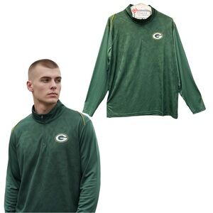 NFL Team Apparel Green Bay Packers Men's Green Shirt XL